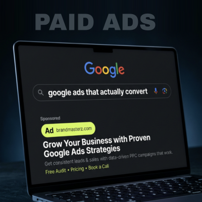 Paid ads services brandmasterz